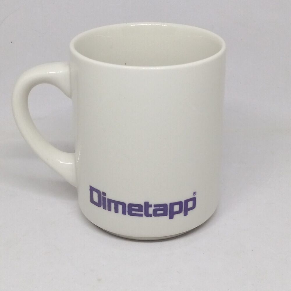 Vintage Dimetapp Cough Syrup Ceramic Mug Cup-Pharmaceutical Advertising-Promo